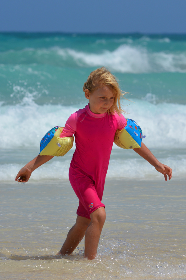 Kid on the Beach